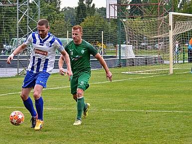 SK Polaban Nymburk vs FK Náchod 3 : 2 FORTUNA Divize C, ročník 2020/2021, 2. kolo