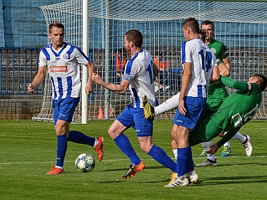 FK Náchod vs TJ Velké Hamry 3 : 0 FORTUNA Divize C, ročník 2020/2021, 7. kolo