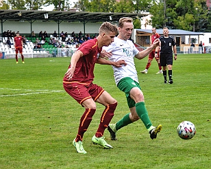 FC Hlinsko vs FK Náchod 2 - 1 FORTUNA Divize C, röčník 2021/2022, 8. kolo