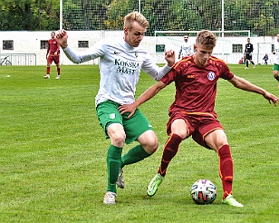 FC Hlinsko vs FK Náchod 2 - 1 FORTUNA Divize C, röčník 2021/2022, 8. kolo