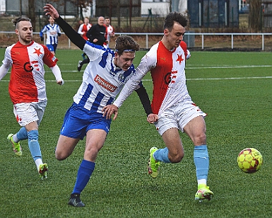 FC Slavia Hradec Králové vs FK Náchod 2:0 Přípravné utkání (únor 2020)