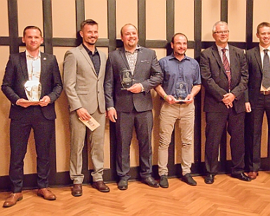 2022 0414 - Náchod - 11. Galavečer krajského fotbalu - 001 1. Kluby za dobrou práci s mládeží SK Jičín - dorost FC Mladé Buky - žáci SK Česká Skalice - přípravky