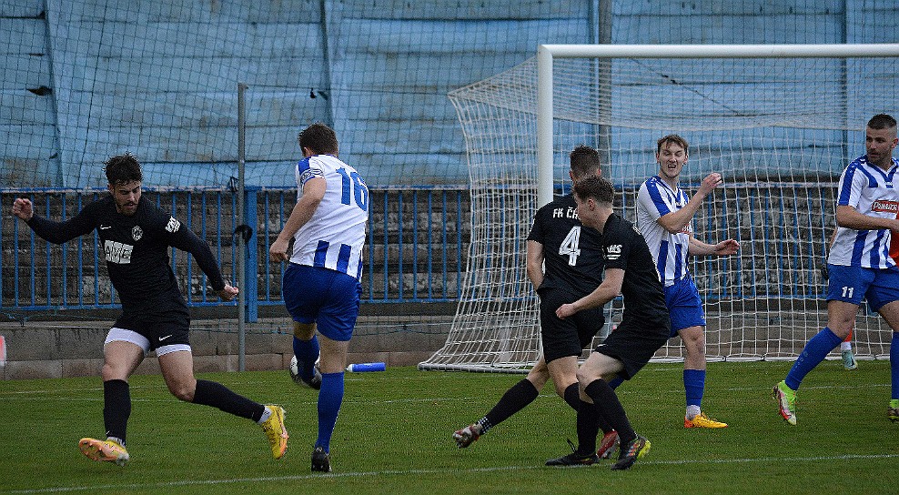 FK Náchod vs FK Čáslav 2-2 FORTUNA Divize C, sezóna 2022/2023, 19. kolo