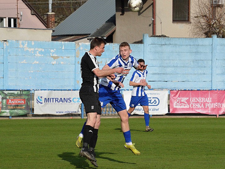 FK Náchod vs FK Brandýs nad Labem 0-0 FORTUNA Divize C, sezóna 2022/2023, 17. kolo