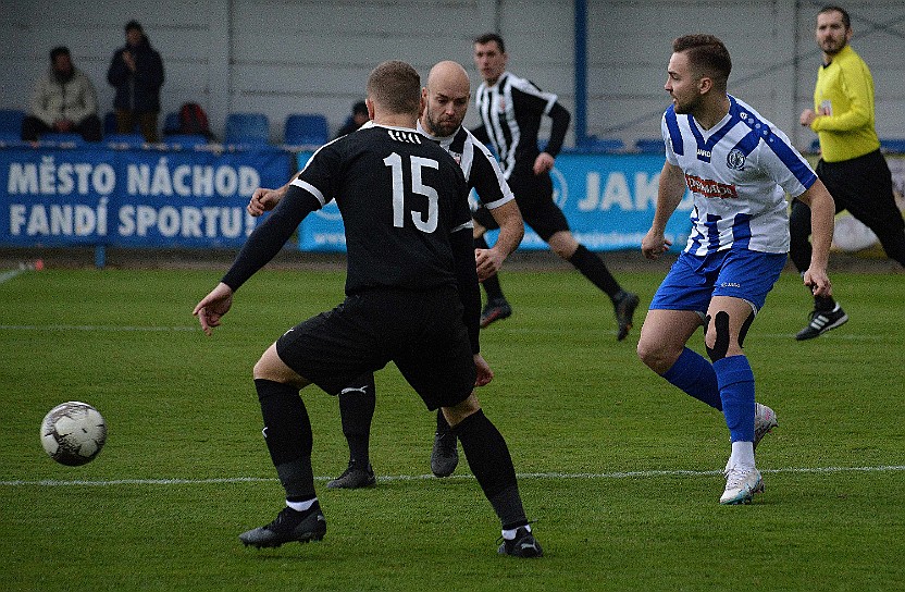 FK Náchod vs FK Brandýs nad Labem 0-0 FORTUNA Divize C, sezóna 2022/2023, 17. kolo