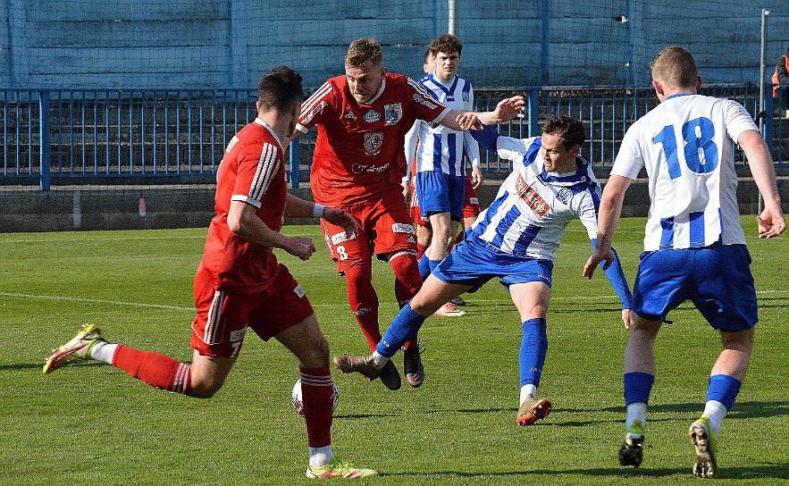 FK Náchod vs RMSK Cidlina Nový Bydžov 1-4 FORTUNA Divize C, sezóna 2022/2023, 21. kolo