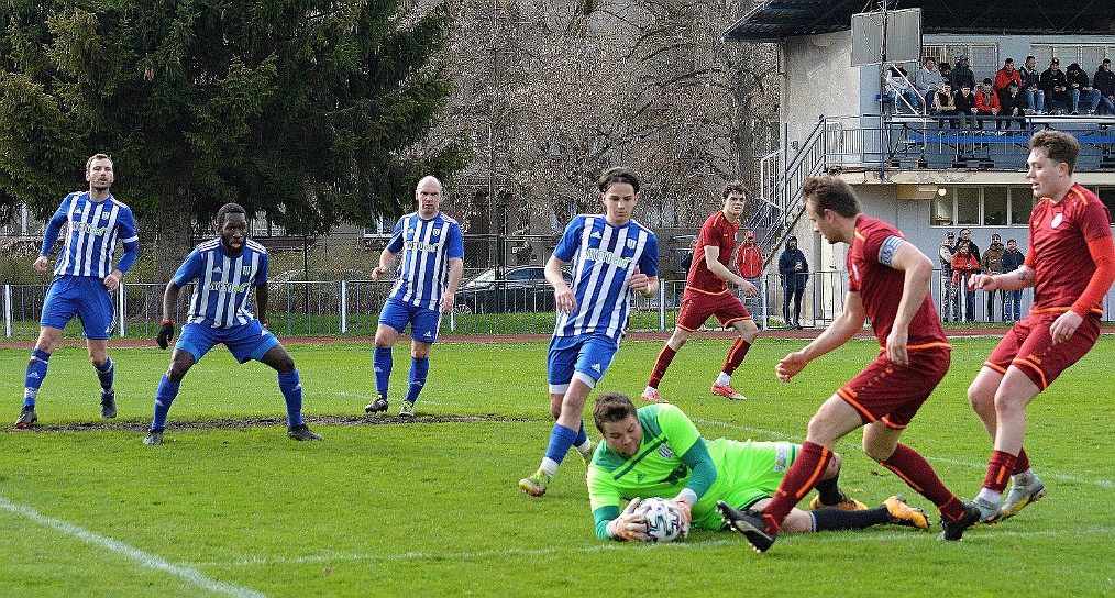 TJ Dvůr Královí nad Labem vs FK Náchod 0-2 FORTUNA Divize C, sezóna 2022/2023, 22. kolo