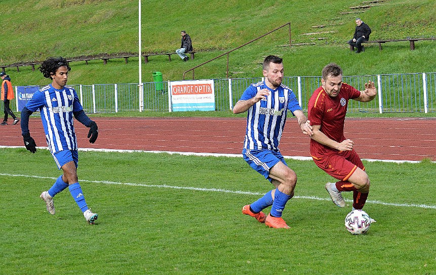 TJ Dvůr Královí nad Labem vs FK Náchod 0-2 FORTUNA Divize C, sezóna 2022/2023, 22. kolo