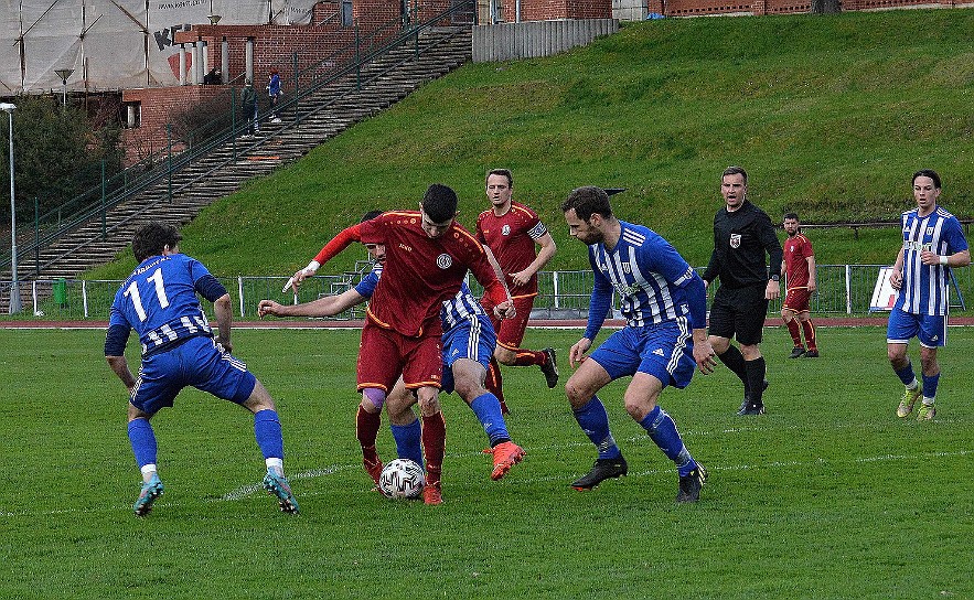 TJ Dvůr Královí nad Labem vs FK Náchod 0-2 FORTUNA Divize C, sezóna 2022/2023, 22. kolo