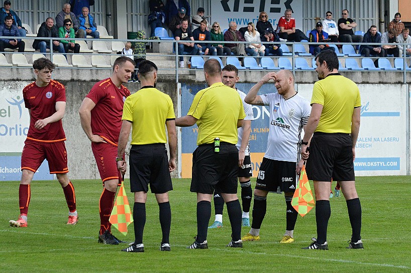 TJ Jiskra Ústí nad Orlicí vs FK Náchod 2-1 FORTUNA Divize C, sezóna 2022/2023, 24. kolo