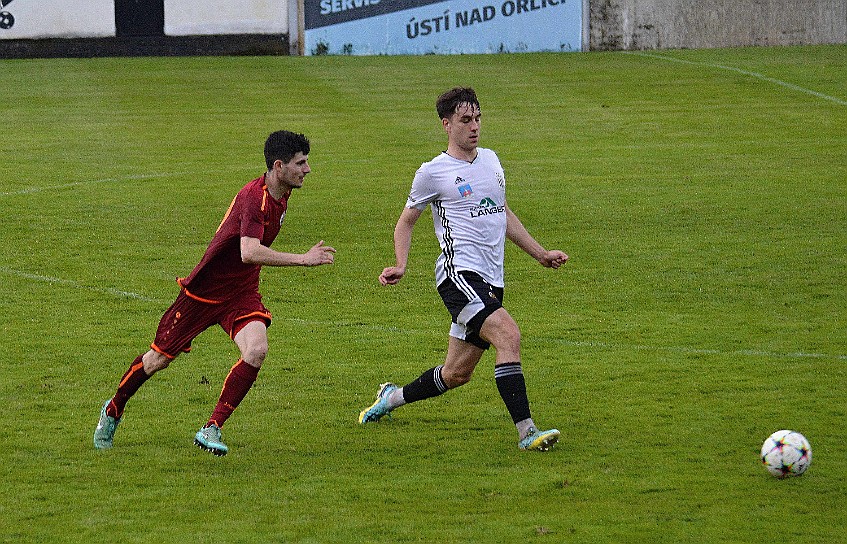 TJ Jiskra Ústí nad Orlicí vs FK Náchod 2-1 FORTUNA Divize C, sezóna 2022/2023, 24. kolo