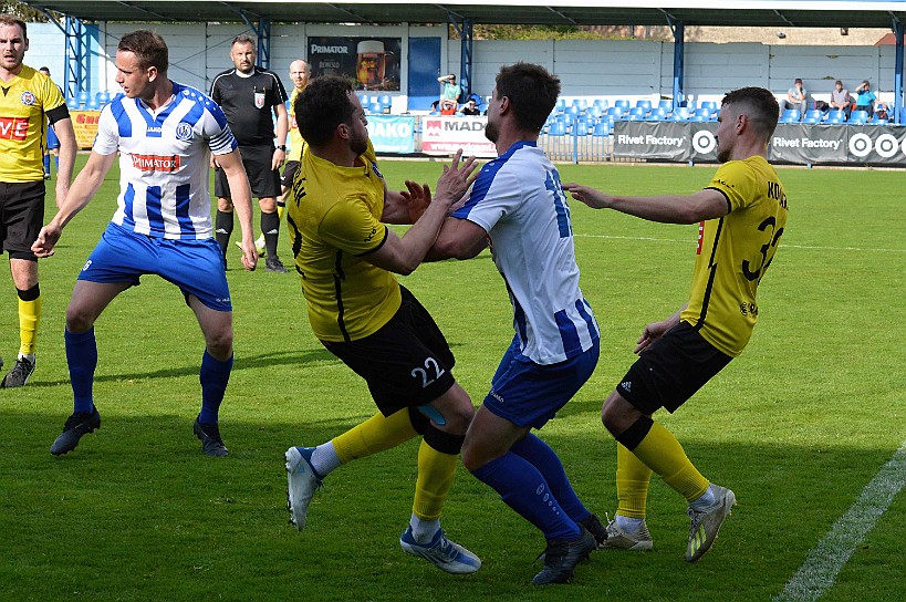 FK Náchod vs SK Benátky nad Jizerou 0-1 FORTUNA Divize C, sezóna 2022/2023, 25. kolo