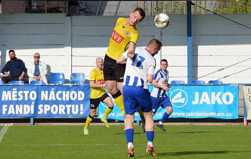 FK Náchod vs SK Benátky nad Jizerou 0-1 FORTUNA Divize C, sezóna 2022/2023, 25. kolo