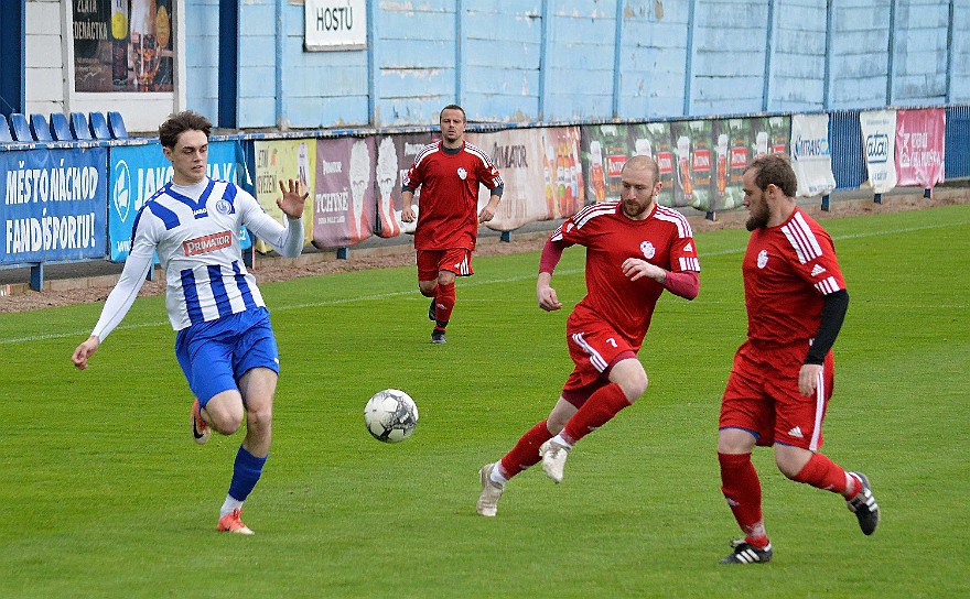 FK Náchod B vs TJ Slovan Broumov 2-1 AM GNOL 1. A třída, sezóna 2022/2023, 25. kolo