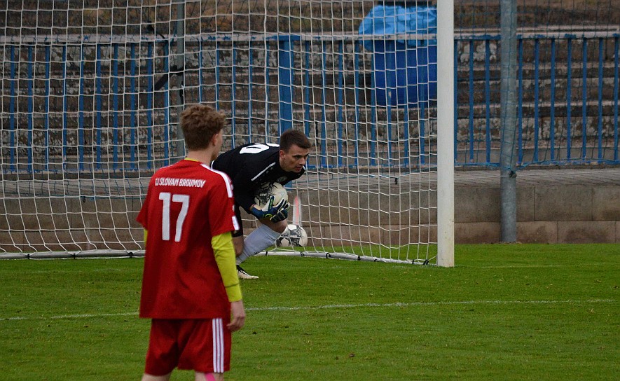 FK Náchod B vs TJ Slovan Broumov 2-1 AM GNOL 1. A třída, sezóna 2022/2023, 25. kolo