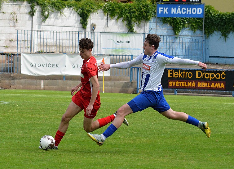 FK Náchod vs MFK Chrudim B 0-1 FORTUNA Divize C, sezóna 2022/2023, 30. kolo