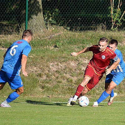 SK Libčany vs FK Náchod 3-1 VOTROK Krajský přebor, 6. kolo, ročník 2023-2024