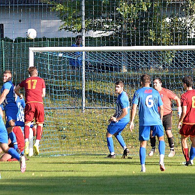 SK Libčany vs FK Náchod 3-1 VOTROK Krajský přebor, 6. kolo, ročník 2023-2024