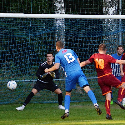 SK Libčany vs FK Náchod 3-1 VOTROK Krajský přebor, 6. kolo, ročník 2023-2024