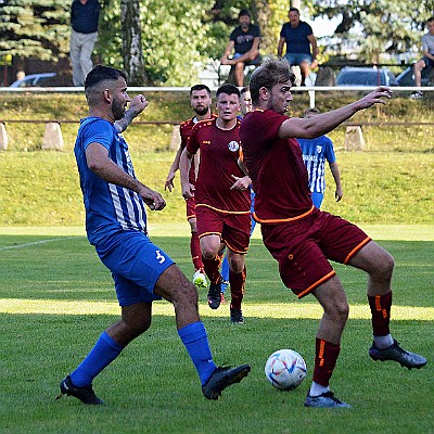 SK Libčany vs FK Náchod 3-1 VOTROK Krajský přebor, 6. kolo, ročník 2023-2024