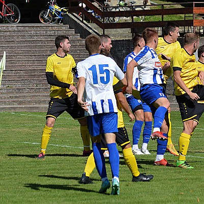 TJ Slavoj Teplice nad Metují vs FK Náchod B 0-3 JAKO 1. B třída mužů, sk. B, 7. kolo, ročník 2023-2024