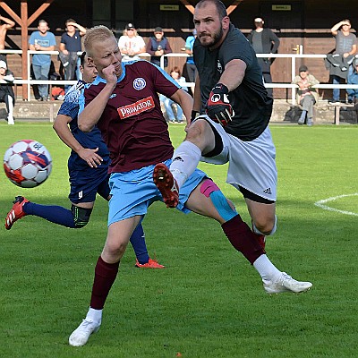 AFK Hronov vs FK Náchod B 1-2 JAKO 1. B třída mužů, sk. B, 9. kolo, ročník 2023-2024