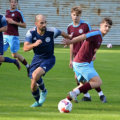 AFK Hronov vs FK Náchod B 1-2 JAKO 1. B třída mužů, sk. B, 9. kolo, ročník 2023-2024