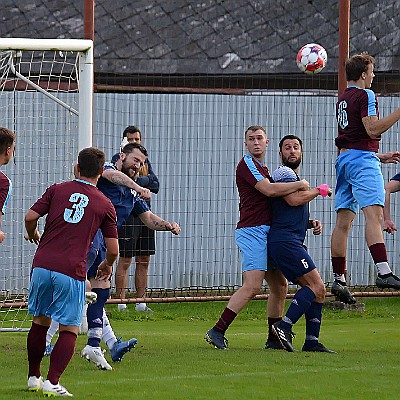 AFK Hronov vs FK Náchod B 1-2 JAKO 1. B třída mužů, sk. B, 9. kolo, ročník 2023-2024