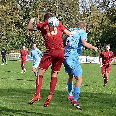 FK Chlumec n. Cidlinou vs FK Náchod 1-3 VOTROK Krajský přebor, 11. kolo, ročník 2023-2024