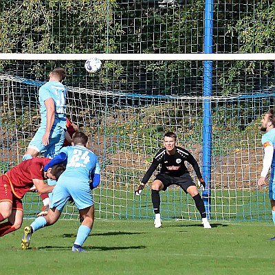 FK Chlumec n. Cidlinou vs FK Náchod 1-3 VOTROK Krajský přebor, 11. kolo, ročník 2023-2024