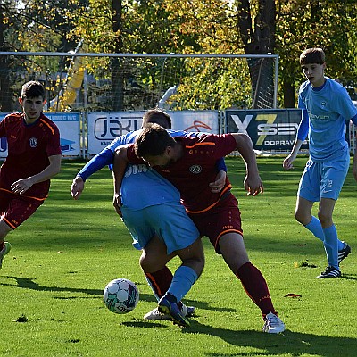 FK Chlumec n. Cidlinou vs FK Náchod 1-3 VOTROK Krajský přebor, 11. kolo, ročník 2023-2024