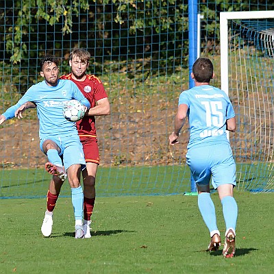 FK Chlumec n. Cidlinou vs FK Náchod 1-3 VOTROK Krajský přebor, 11. kolo, ročník 2023-2024