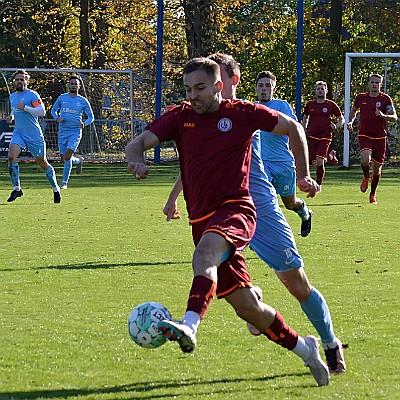 FK Chlumec n. Cidlinou vs FK Náchod 1-3 VOTROK Krajský přebor, 11. kolo, ročník 2023-2024