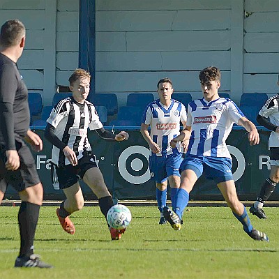 FK Náchod vs FC Spartak Rychnov nad Kněžnou 4-2 VOTROK Krajský přebor, 12. kolo, ročník 2023-2024