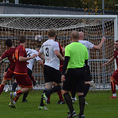 SK Červený Kostelec vs FK Náchod 0-3 VOTROK Krajský přeboe mužů, 13. kolo, ročník 2023-2024