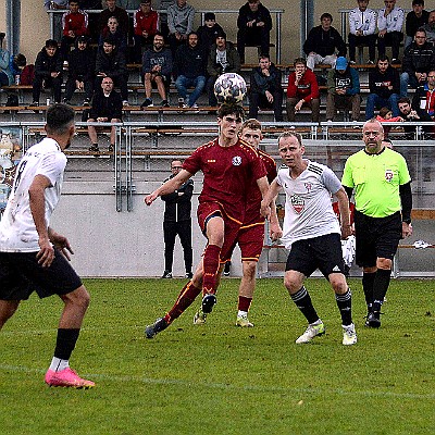 SK Červený Kostelec vs FK Náchod 0-3 VOTROK Krajský přeboe mužů, 13. kolo, ročník 2023-2024