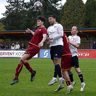 SK Červený Kostelec vs FK Náchod 0-3 VOTROK Krajský přeboe mužů, 13. kolo, ročník 2023-2024