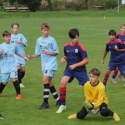 0016 KP U13 skupina B Police n.M. - FK Jaromer 20230902 foto Vaclav Mlejnek P2240512