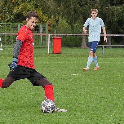 0007KP U19 FK Jaromer - FC Novy HK 20231014 foto Vaclav Mlejnek P2320190