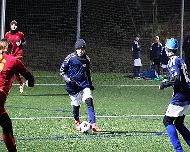 241114 - Dobruška - utkání dívek KH a LB vs. výběr OFS RK U13 - ©PR- 131