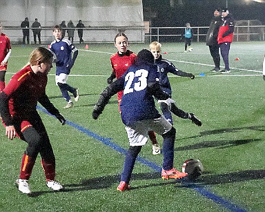 241114 - Dobruška - utkání dívek KH a LB vs. výběr OFS RK U13 - ©PR- 135