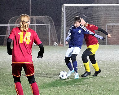 241114 - Dobruška - utkání dívek KH a LB vs. výběr OFS RK U13 - ©PR- 011