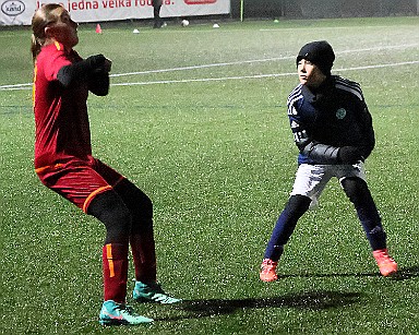 241114 - Dobruška - utkání dívek KH a LB vs. výběr OFS RK U13 - ©PR- 219