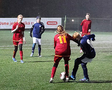 241114 - Dobruška - utkání dívek KH a LB vs. výběr OFS RK U13 - ©PR- 245