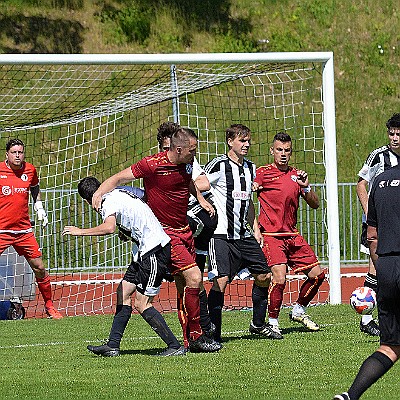 FC Spartak Rychnov nad Kněžnou vs FK Náchod 2-2 VOTROK Krajský přebor mužů, 27. kolo, ročník 2023-2024