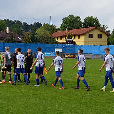 FK Náchod B vs TJ Slavoj Předměřice nad Labem 4-2 JAKO 1. B třída mužů, sk. B, 25. kolo, ročník 2023-2024