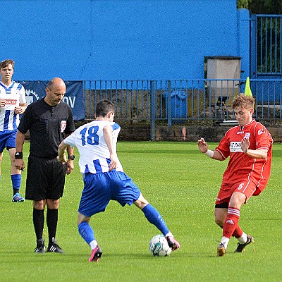 FK Náchod B vs TJ Slavoj Předměřice nad Labem 4-2 JAKO 1. B třída mužů, sk. B, 25. kolo, ročník 2023-2024