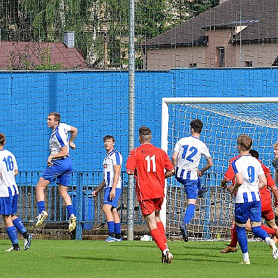 FK Náchod B vs TJ Slavoj Předměřice nad Labem 4-2 JAKO 1. B třída mužů, sk. B, 25. kolo, ročník 2023-2024