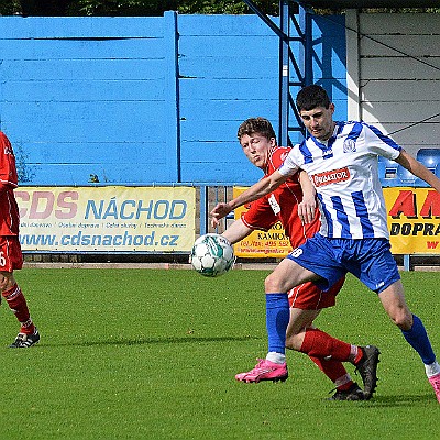 FK Náchod B vs TJ Slavoj Předměřice nad Labem 4-2 JAKO 1. B třída mužů, sk. B, 25. kolo, ročník 2023-2024