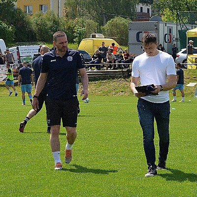 Spartak Police nad Metují vs FK Náchod 7-2 VOTROK Krajský přebor mužů, 29. kolo, ročník 2023-2024